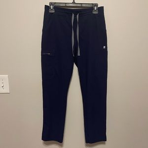 Figs Navy Blue Technical Scrubs Pants